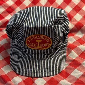 Blue Striped Kids Hat